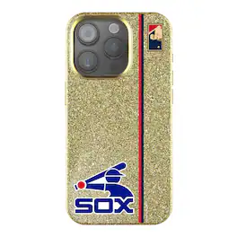 Keyscaper - MLB - Chicago White Sox iPhone Bling Case - 14 - Gold