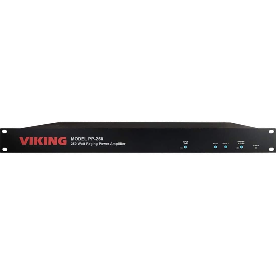 Viking - 250 WATT 70V PAGING POWER AMPLIFIER (pp-250) - Black