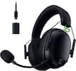 Front. Razer - BlackShark V3 Wireless Over-the-Ear Gaming Headset for Xbox, PC, Mac, Playstation, Nintendo Switch, Smartphone - Black.
