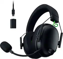 Razer - BlackShark V3 Wireless Over-the-Ear Gaming Headset for Xbox, PC, Mac, Playstation, Nintendo Switch, Smartphone - Black