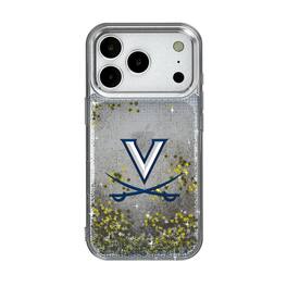 Keyscaper - NCAA - Virginia Cavaliers Linen Logo iPhone Glitter Case - 14 - Multicolor