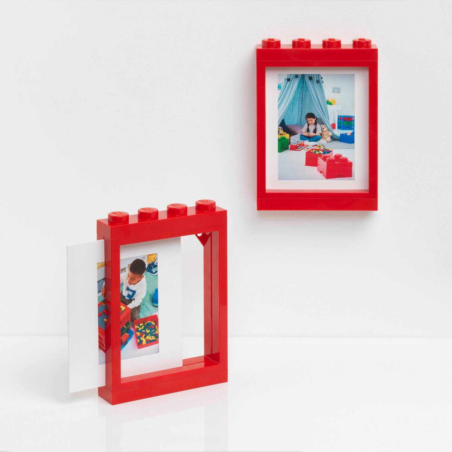 Alt View 2. Room Copenhagen - Room Copenhagen - Storage  Picture Frame, in Red   - Collectibles - Multicolor.
