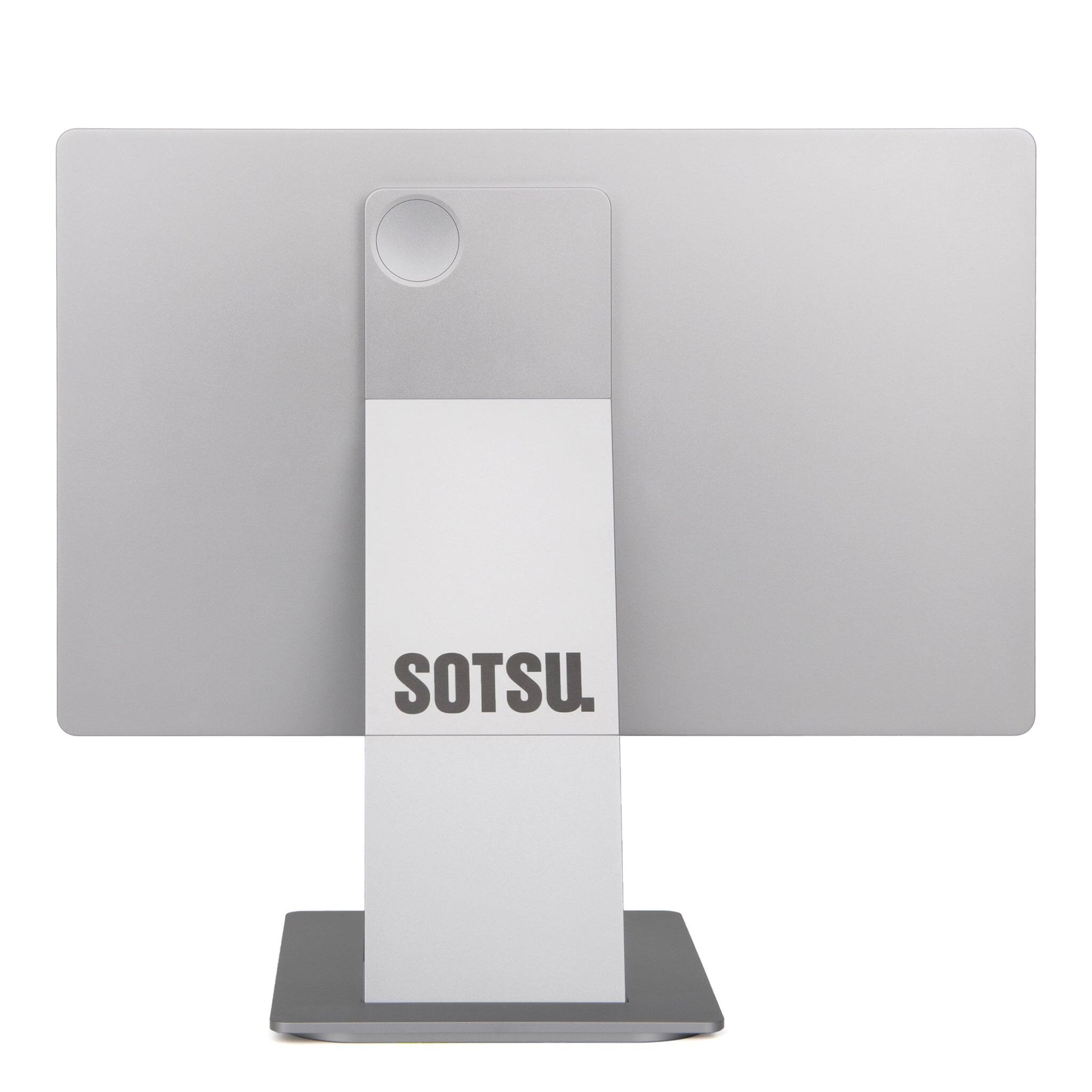 Angle. SOTSU - SOTSU Base Stand for 14" Portable Monitor - Metallic Gray - Metallic Gray.