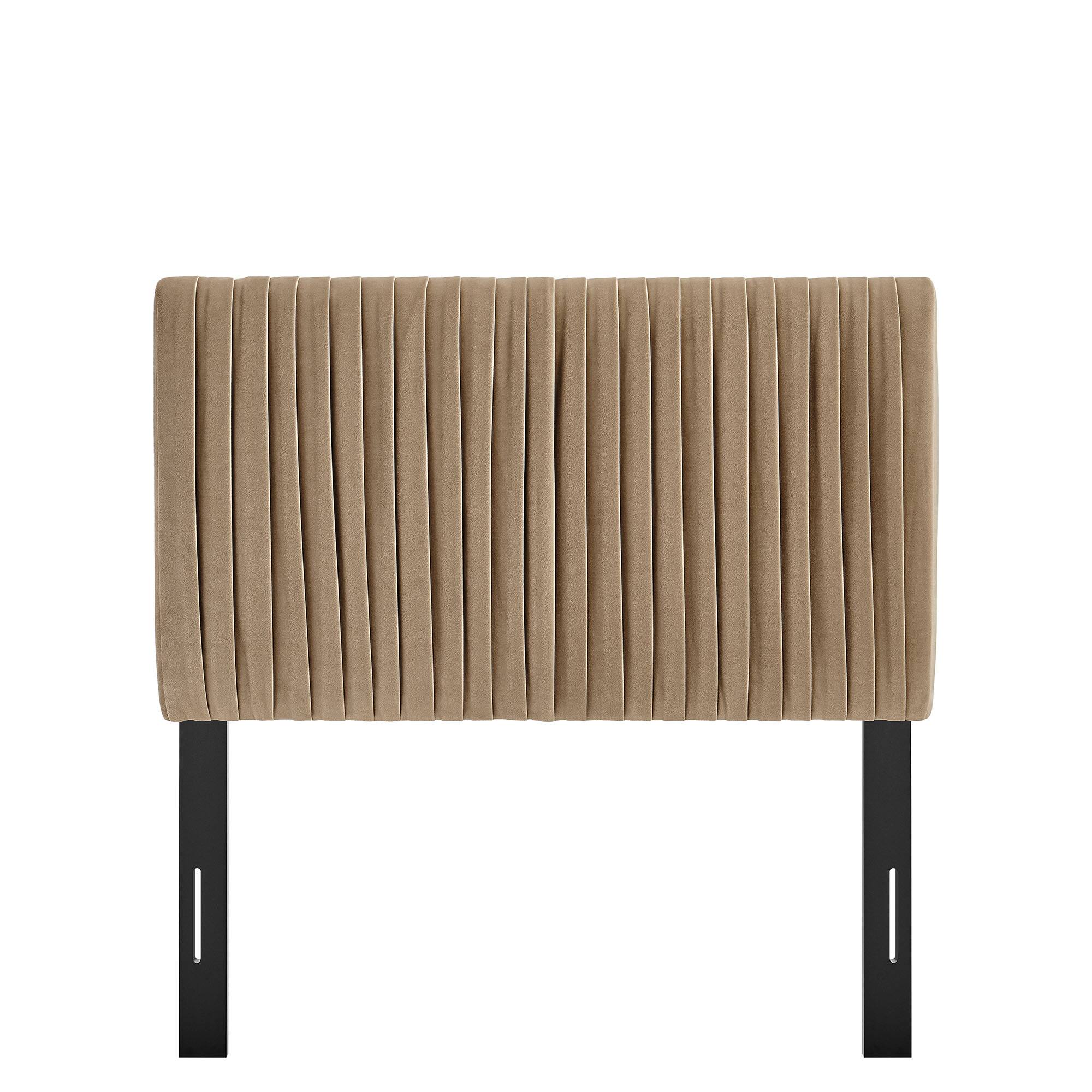 Alt View 3. Modway - Eloise Upholstered Headboard by Modway - Taupe.