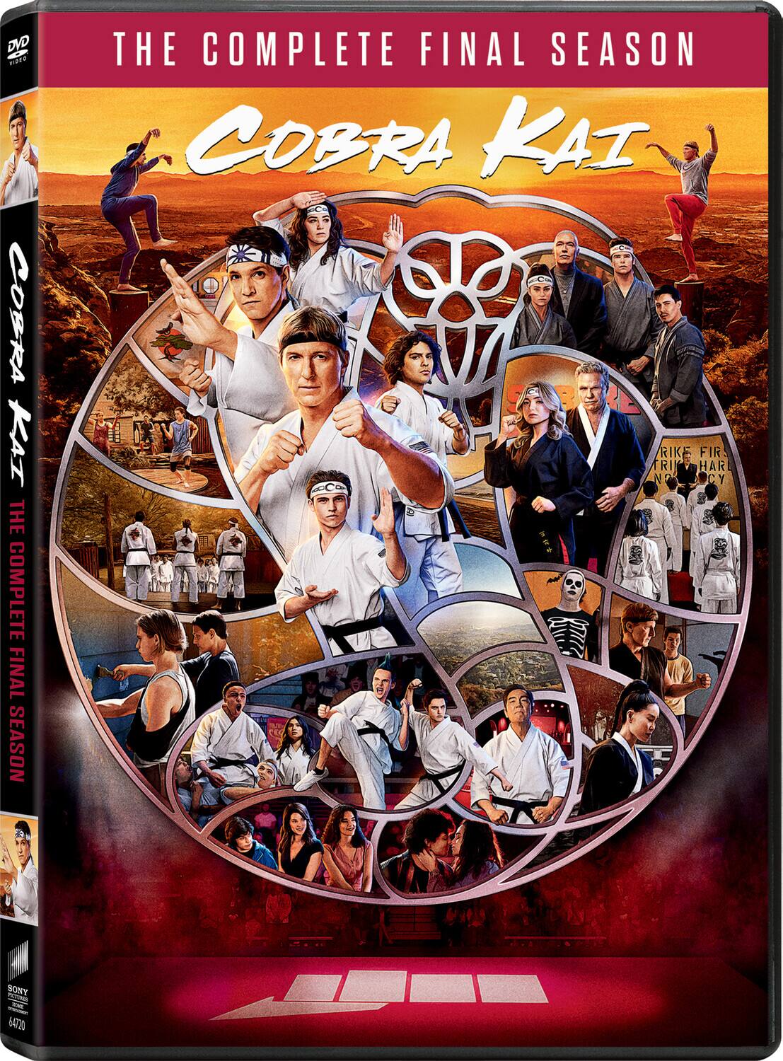 Cobra Kai: The Complete Final Season (Season 6)   - DVD [Standard] [3 Discs]