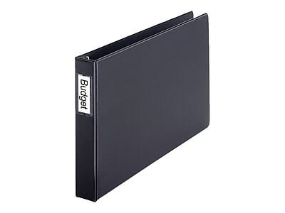 Alt View 4. Cardinal - Premier Easy Open Heavy Duty 1 1/2" 3-Ring Non-View Binders, D-Ring - Black.