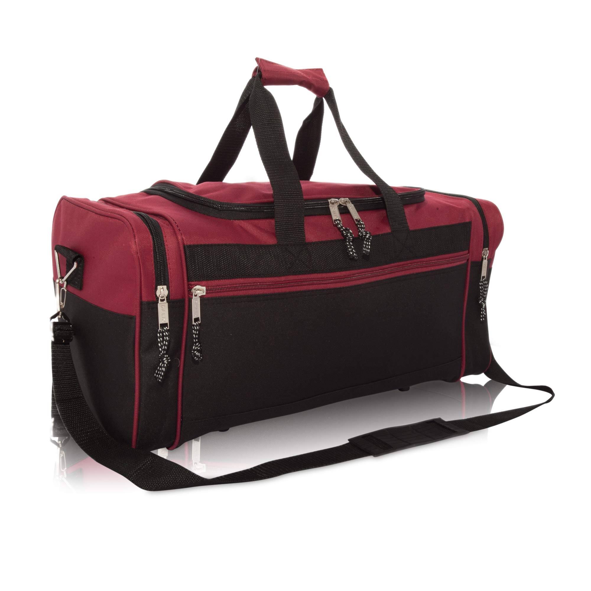 Paradigms Interiors 21" Blank Sports Duffle Bag Gym Travel Duffel With ...