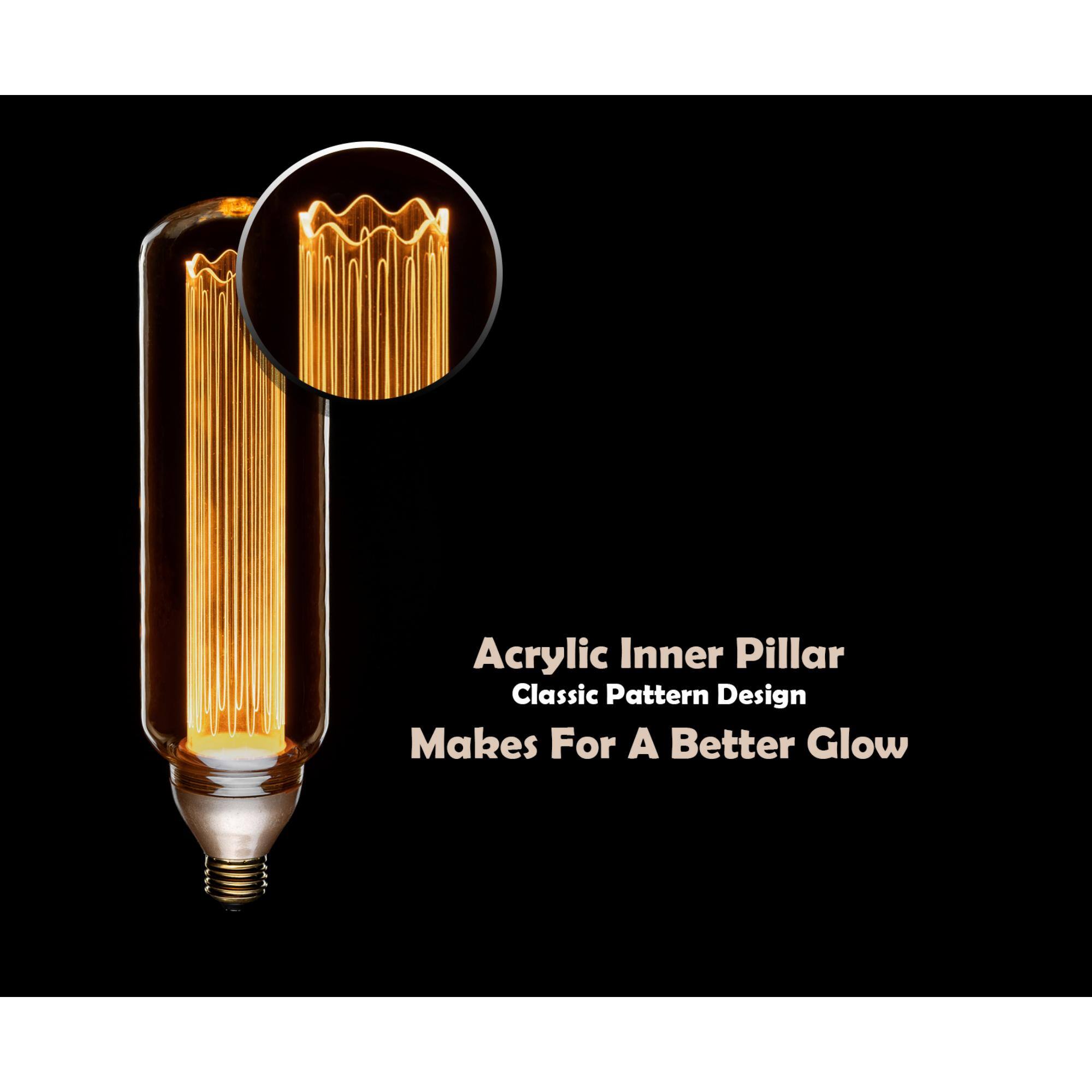 Acrylic Inner Pillar
Classic Pattern Design
Makes For A Better Glow