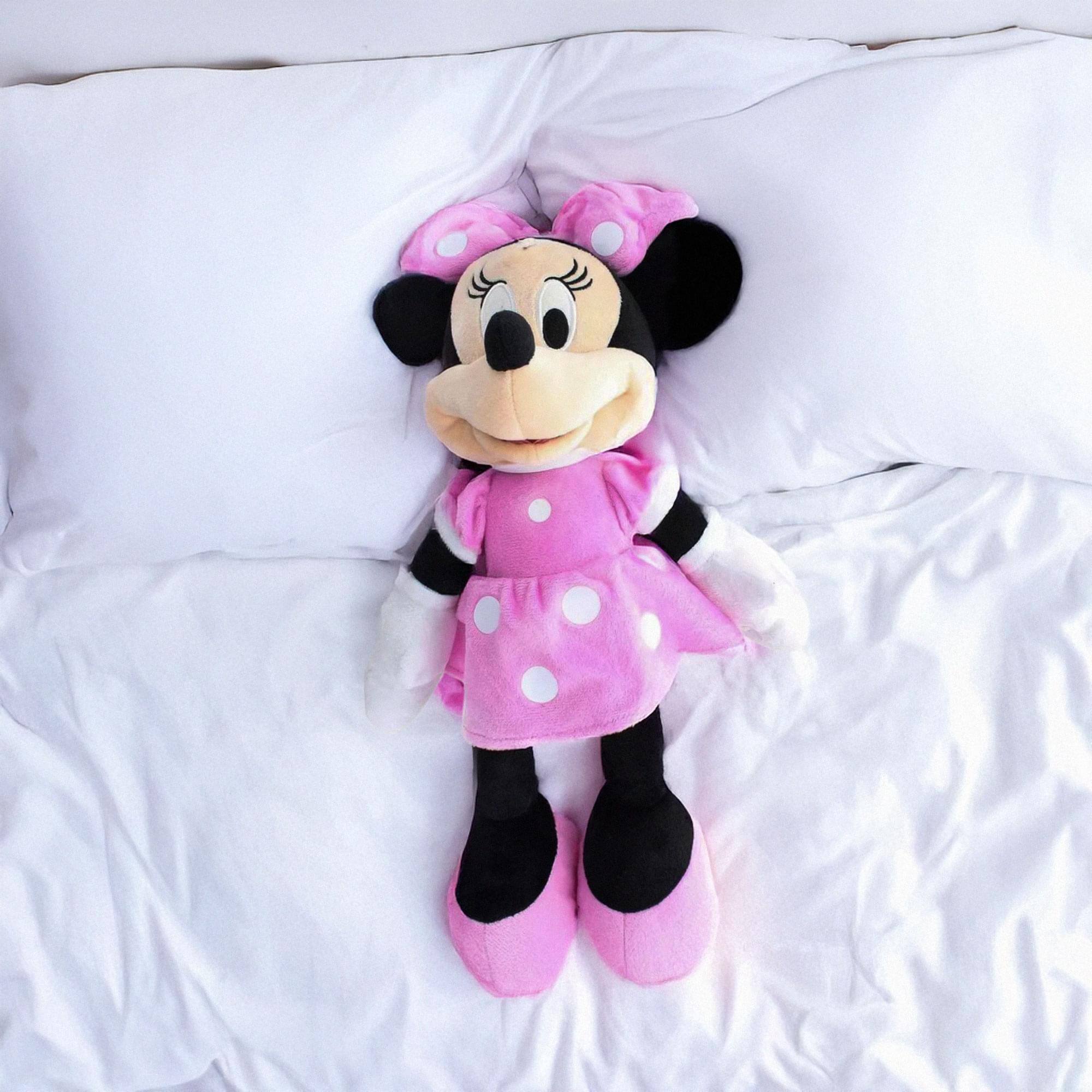 Alt View 2. Disney - Disney Mickey Mouse Clubhouse 15.5 Inch Plush - Minnie Pink Dress - Pink.
