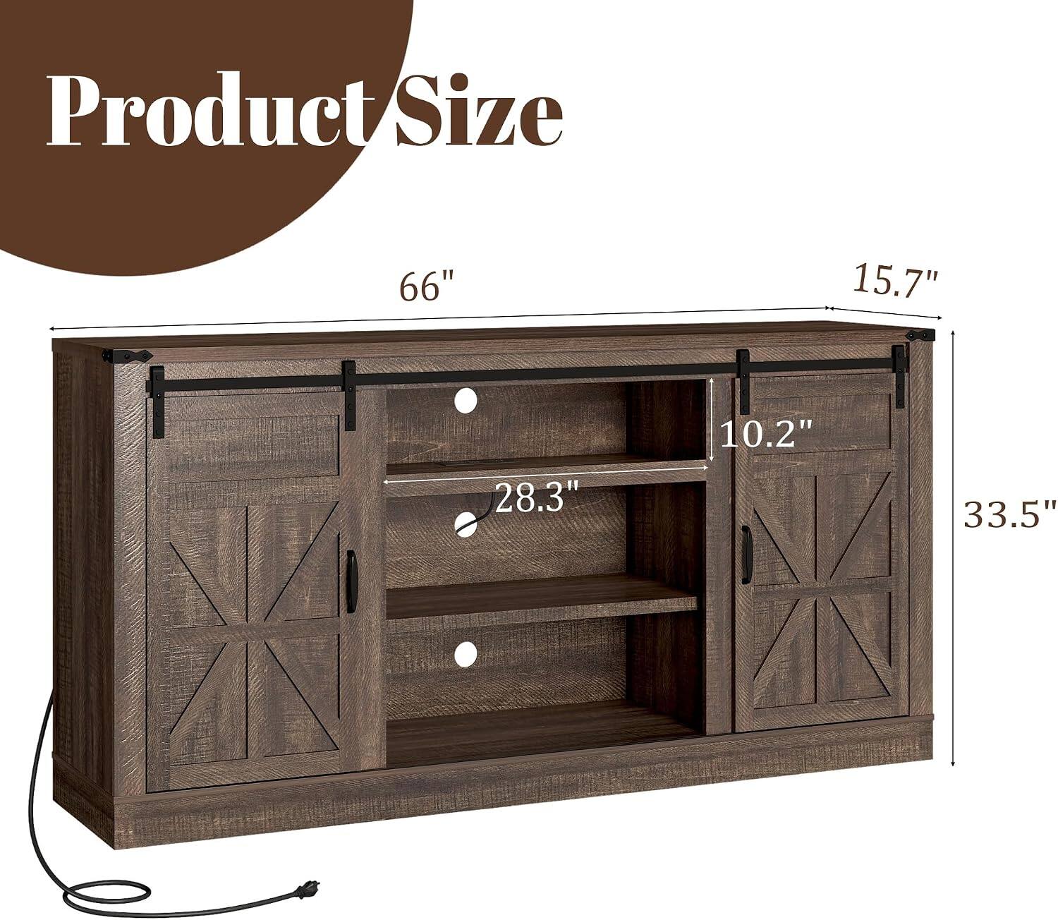 Product Size
66"
15.7"
28.3"
10.2"
33.5"