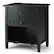 Angle. Simpli Home - Warm shaker solid wood 24 inch wide transitional bedside nightstand table - Hickory Brown.