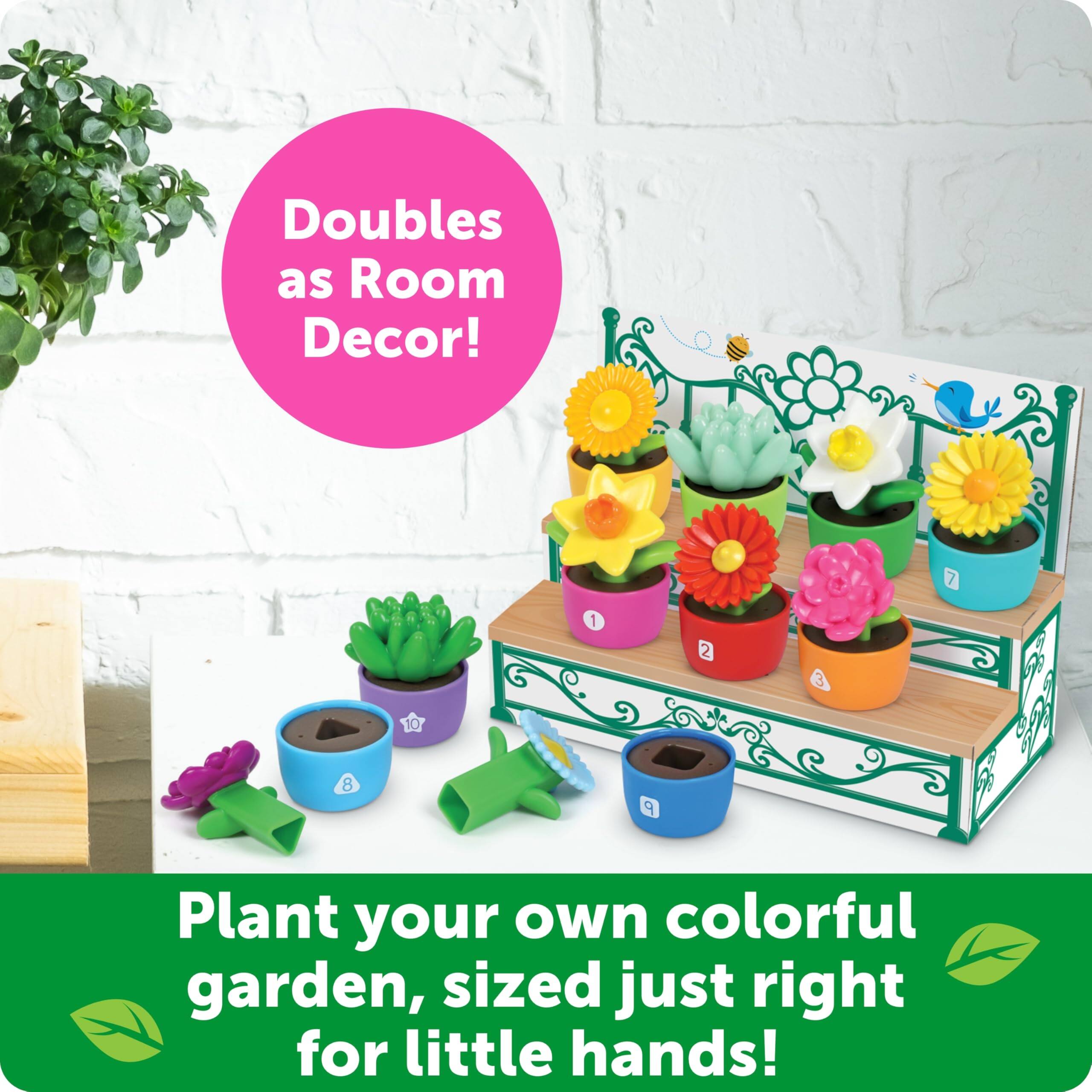 Doubles as Room Decor!

Plant your own colorful garden, sized just right for little hands!