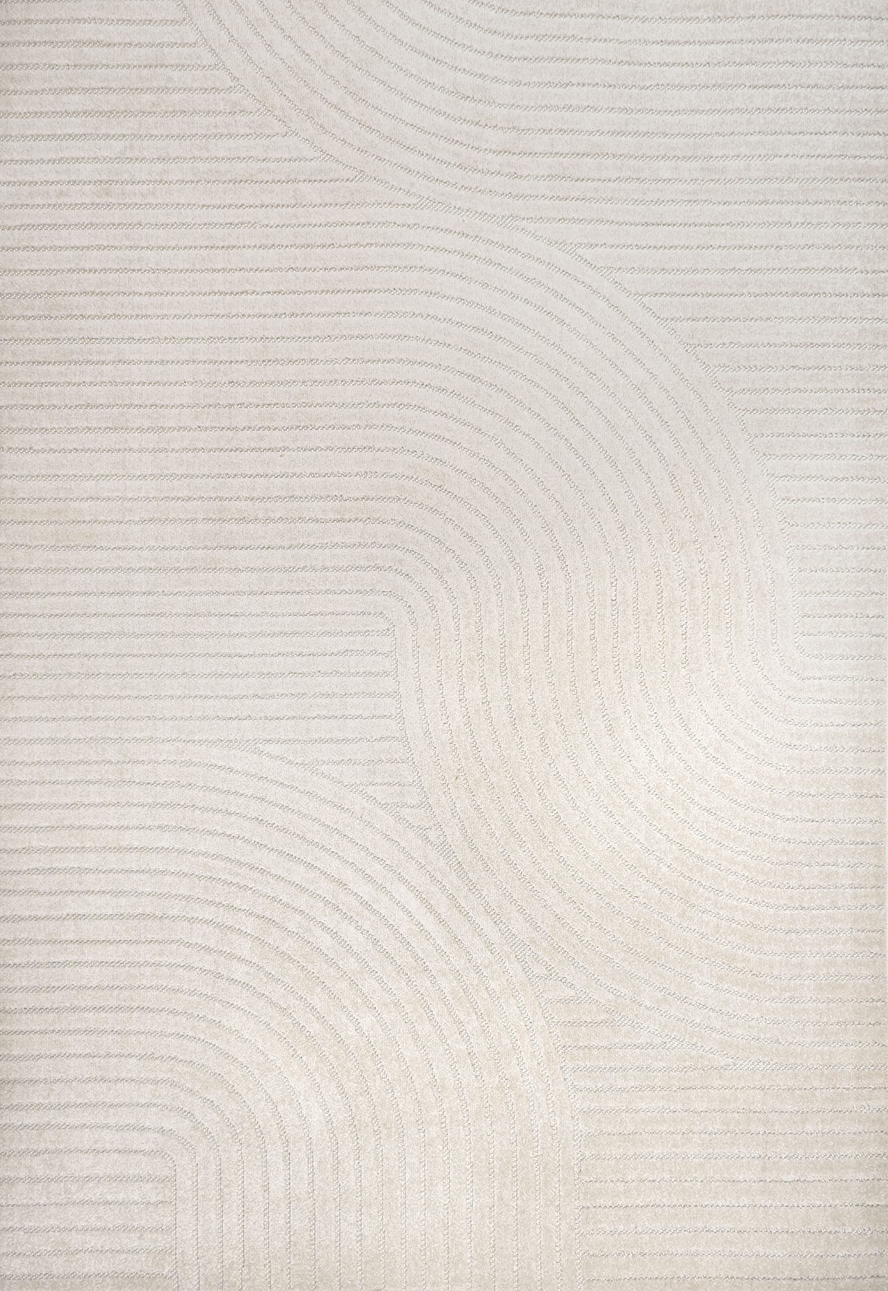 Alt View 5. PARKER SLATER - Hallie High Low Ivory Cream Indoor Outdoor Area Rug 8x10 Minimalist Pet Friendly Non Shedding Stain Resistant Hose Wa... - Gray/Ivory.