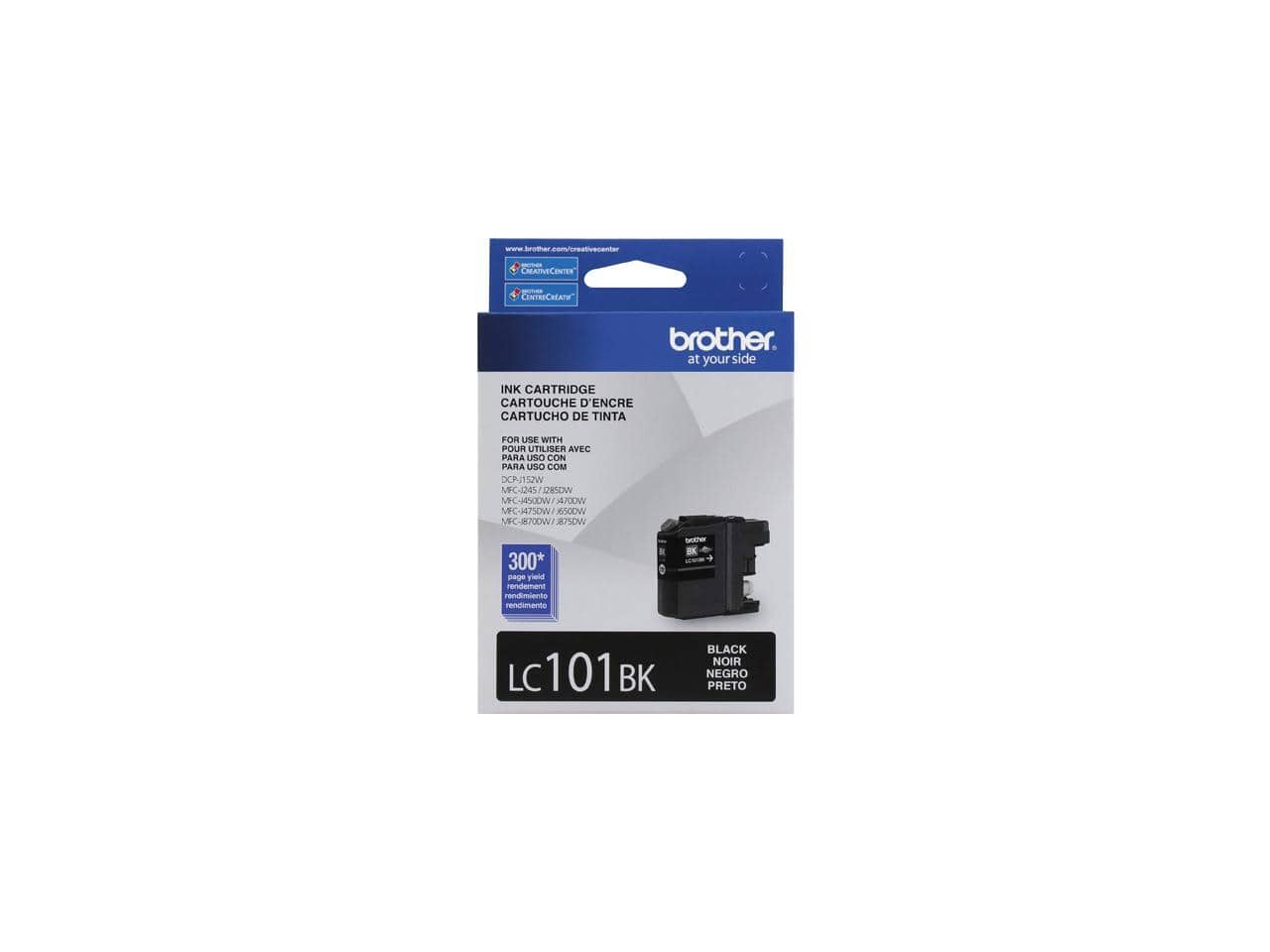 Brother - LC101BK High Yield Innobella Ink Cartridge - Black