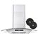 Front. COSMO - COS-668WRCS75-DL 30 in. Vista Collection 380 CFM Ductless Wall Mount Range Hood, Touch Controls, LED Lights - Stainless Steel.