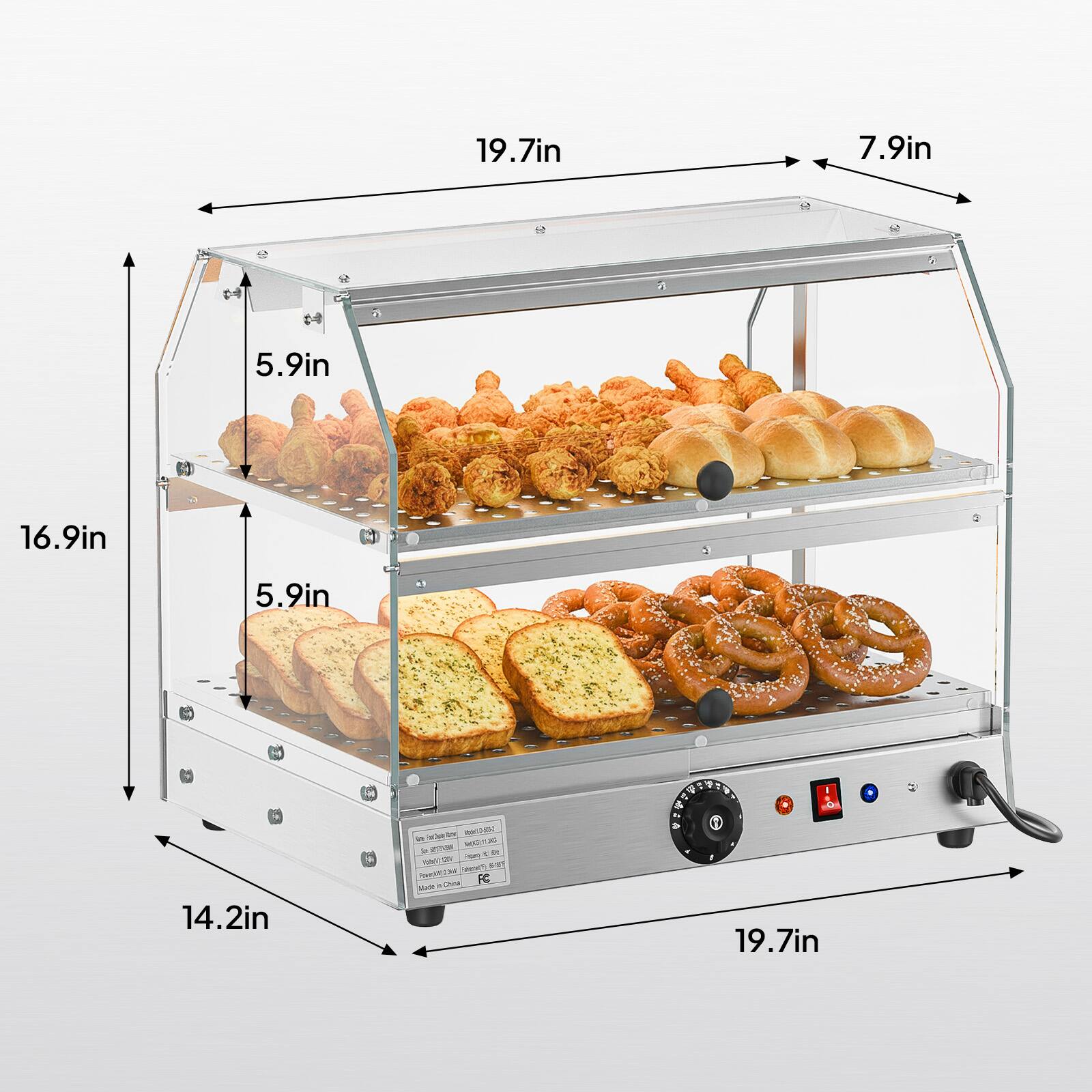 19.7in  
7.9in  
5.9in  
16.9in  
5.9in  
14.2in