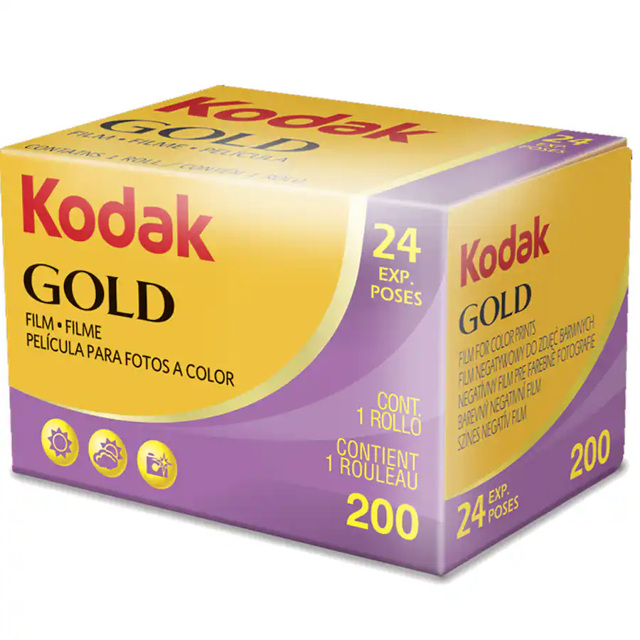 Kodak GOLD 200 Color Negative Film 35mm Roll Film 24 Exposures GB 135 kodak-gold-200-color-negative-film-35mm-roll-film-24-exposures-gb-135