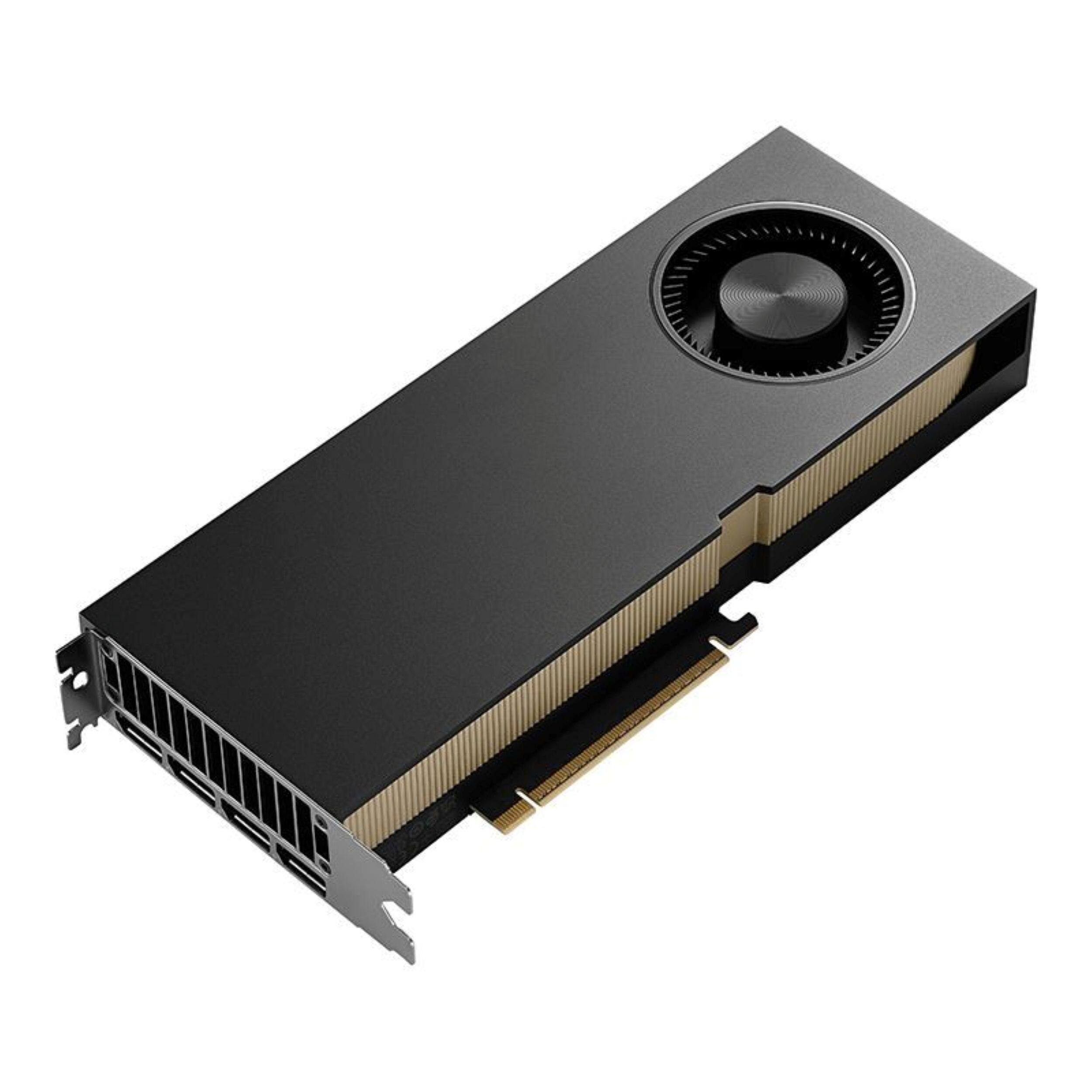 Left. PNY - NVIDIA RTX PRO 5000 Blackwell Architecture 48GB GDDR7 PCI Express 5.0 Graphics Card - Black.