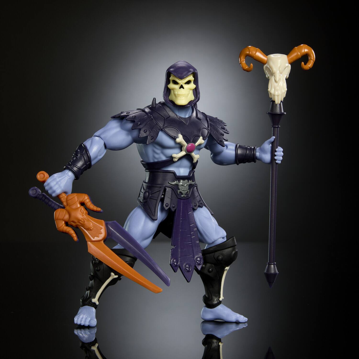 Alt View 1. Mattel - Mattel Collectible - Masters Of The Universe Origins 200X Cartoon Collection Skeletor Action Figure - COLLECTIBLES - Multicolor.