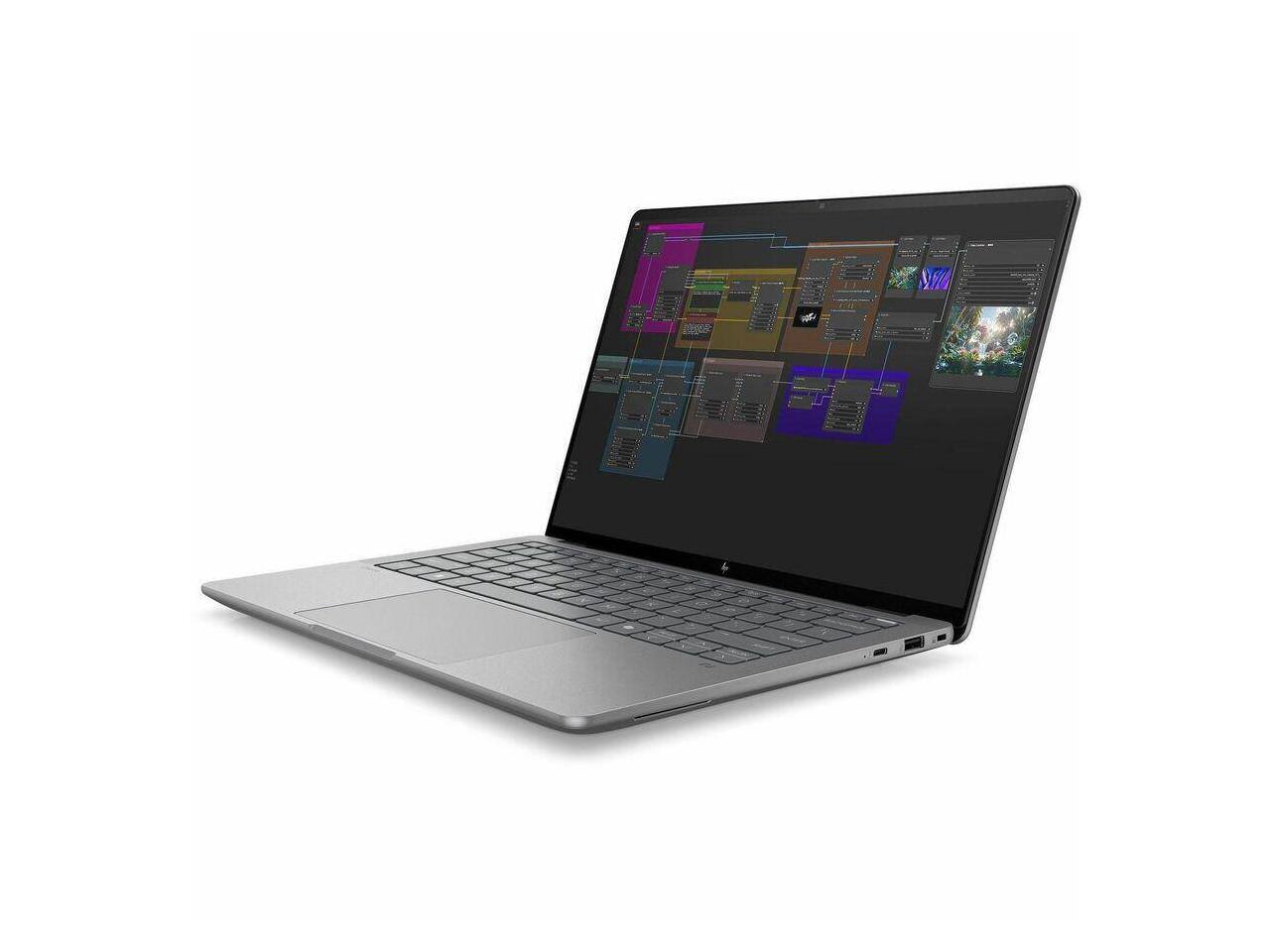 Alt View 1. HP - HP ZBook Ultra G1a 14" - Ryzen AI 385 - 32GB - 512GB SSD - Win 11 Pro - Silver.