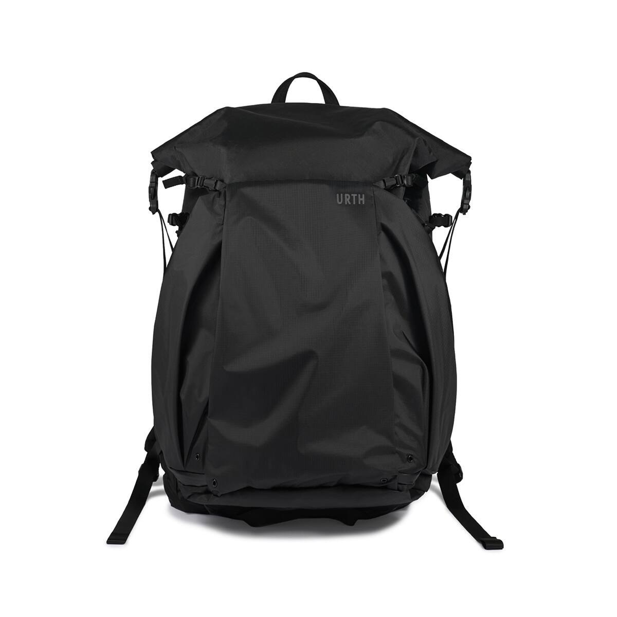 Alt View 1. Urth - Urth Helios 40L Outdoor Backpack (black + Large Core Camera Cube + Rain Cover.