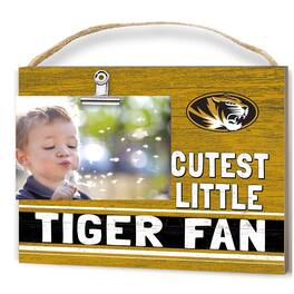 Jardine - Missouri Tigers 8'' x 10'' Cutest Little Team Logo Clip Photo Frame - Yellow