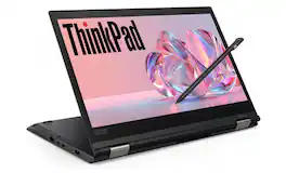 Lenovo - Refurbished Excellent - ThinkPad X380 Yoga 2 in 1 Notebook Laptop | Intel Core i7-8th Gen | 16GB RAM + 128GB NVMe | 14" FHD Touch | Win 11 Pro - Black