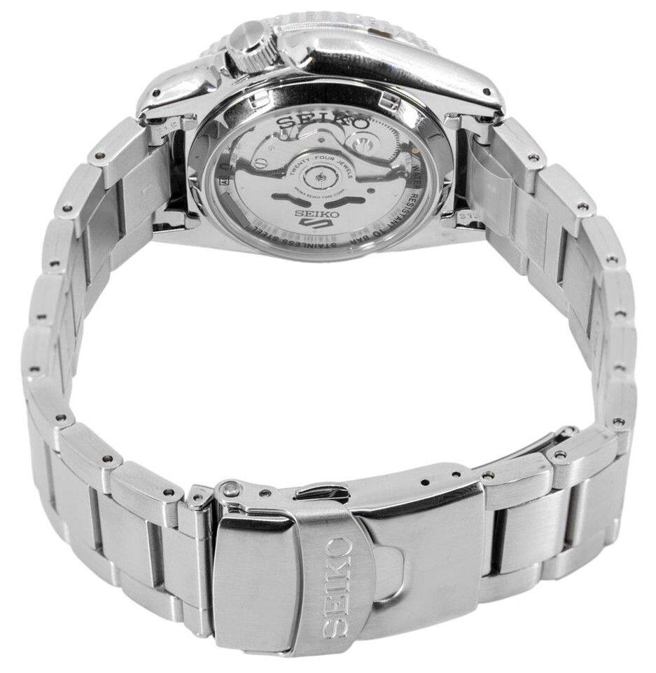 SEIKO 5 SPORTS 6R15 SEIKO A RESISTAN 3319 O B21ST3P3NIV10 STAINLESS STEEL