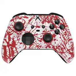 Custom Controllerzz - Custom Elite Series 2 Wireless Controller for Xbox Series X, Xbox Series S, Xbox One - Blood Splatter