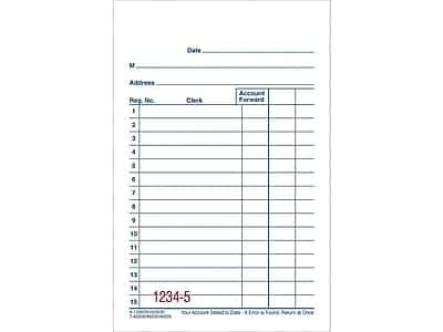 "Adams - 2-Part Carbonless Sales Orders, 5.63""L x 3.34""W, 50 Sets/Book, 10/Pack (DC3510) - White/Canary" price history on PriceWatchPro