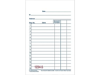 Date: ___________

Address: ___________

Reg. No. Clerk Account Forward

1
2
3
4
5
6
7
8
9
10
11
12
13
14
15

1234-5

Account Forward

Your Account Entitled to Discount - It Entails a Future Return of Overcharge