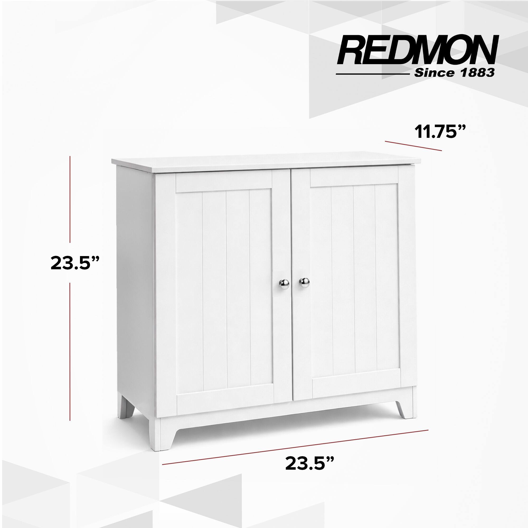 REDMON Since 1883  
11.75"  
23.5"  
23.5"