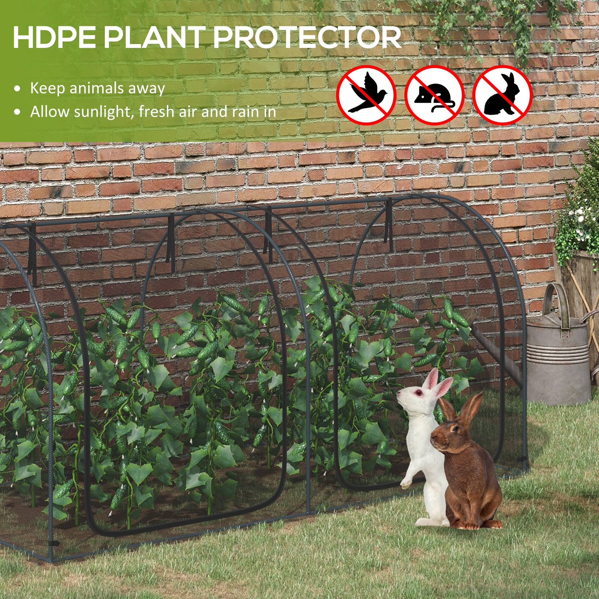 HDPE PLANT PROTECTOR

- Keep animals away
- Allow sunlight, fresh air and rain in