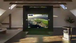 Foresight Sports - Complete Golf Sim Package w/ GCHawk Launch Monitor, 12ft Frame, with Frame Extension Projector, Gaming PC, Screen, & Mat - White