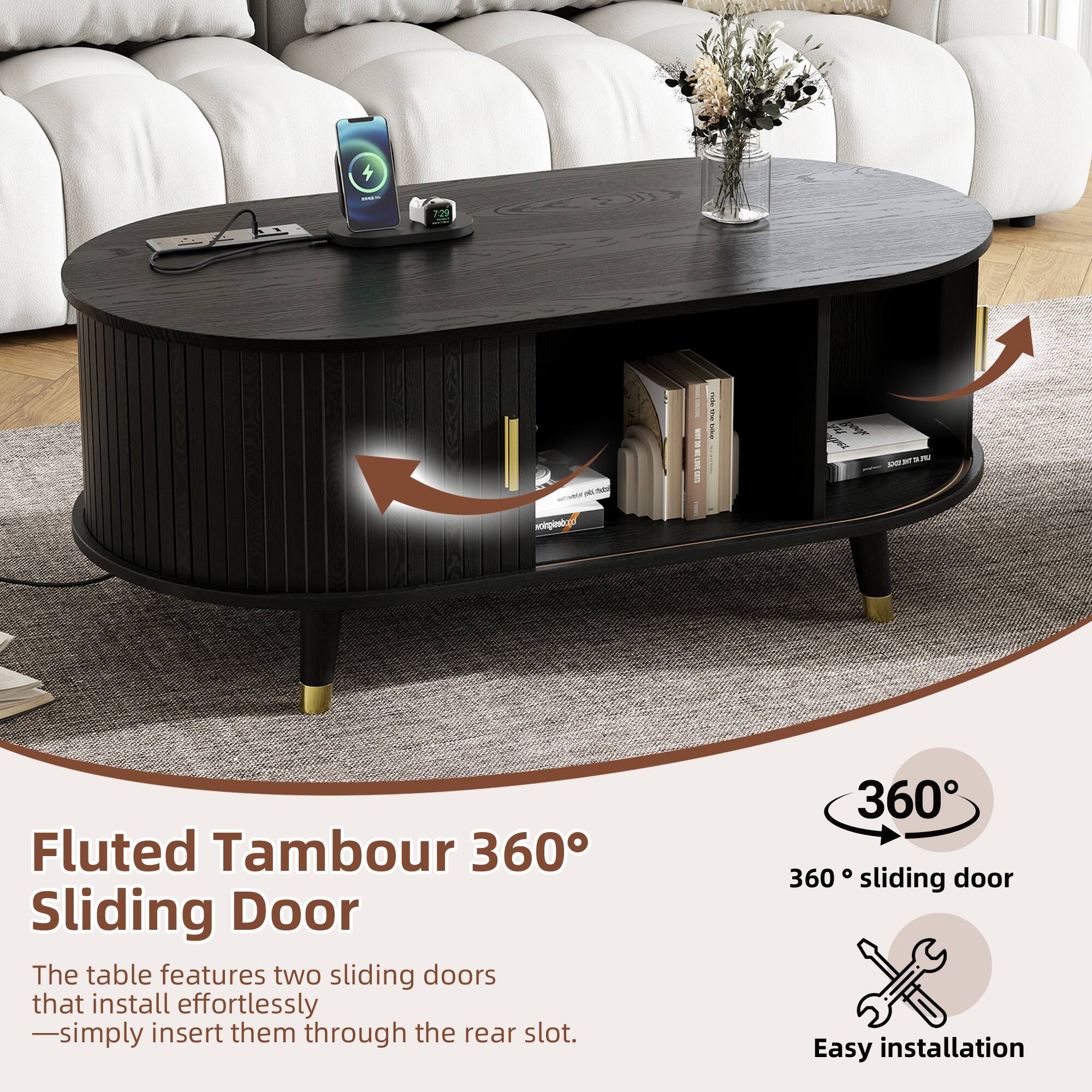 Fluted Tambour 360° Sliding Door

The table features two sliding doors that install effortlessly — simply insert them through the rear slot.

360° sliding door

Easy installation