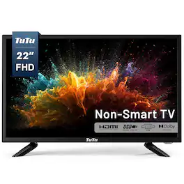 TuTu - 22" 1080p FHD LED Non-Smart TV