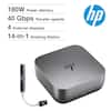 180W Power delivery
40 Gbps Transfer speeds
4 External displays
14-in-1 Docking Station
hp