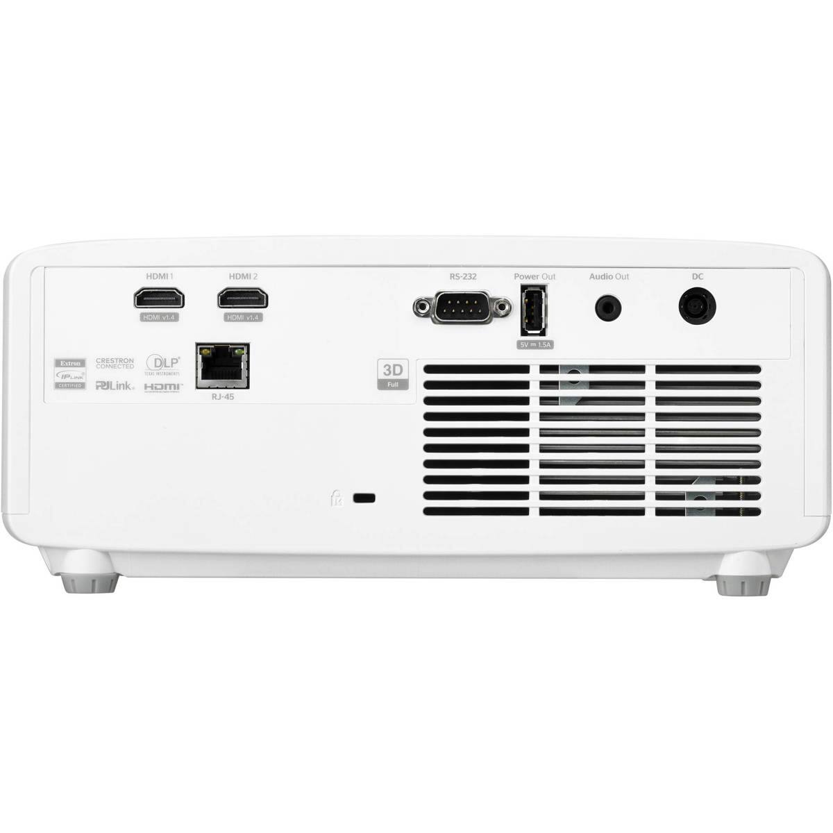 HDMI 1  
HDMI 2  
RS-232  
Power Out  
Audio Out  
DC  
HDMI v1.4  
HDMI v1.4  
5V=1.54  
CRESTRON DLP EXTRAN CONNECTED  
IPLINA CONTAINS RJLink  
RJ-45  
3D Full
