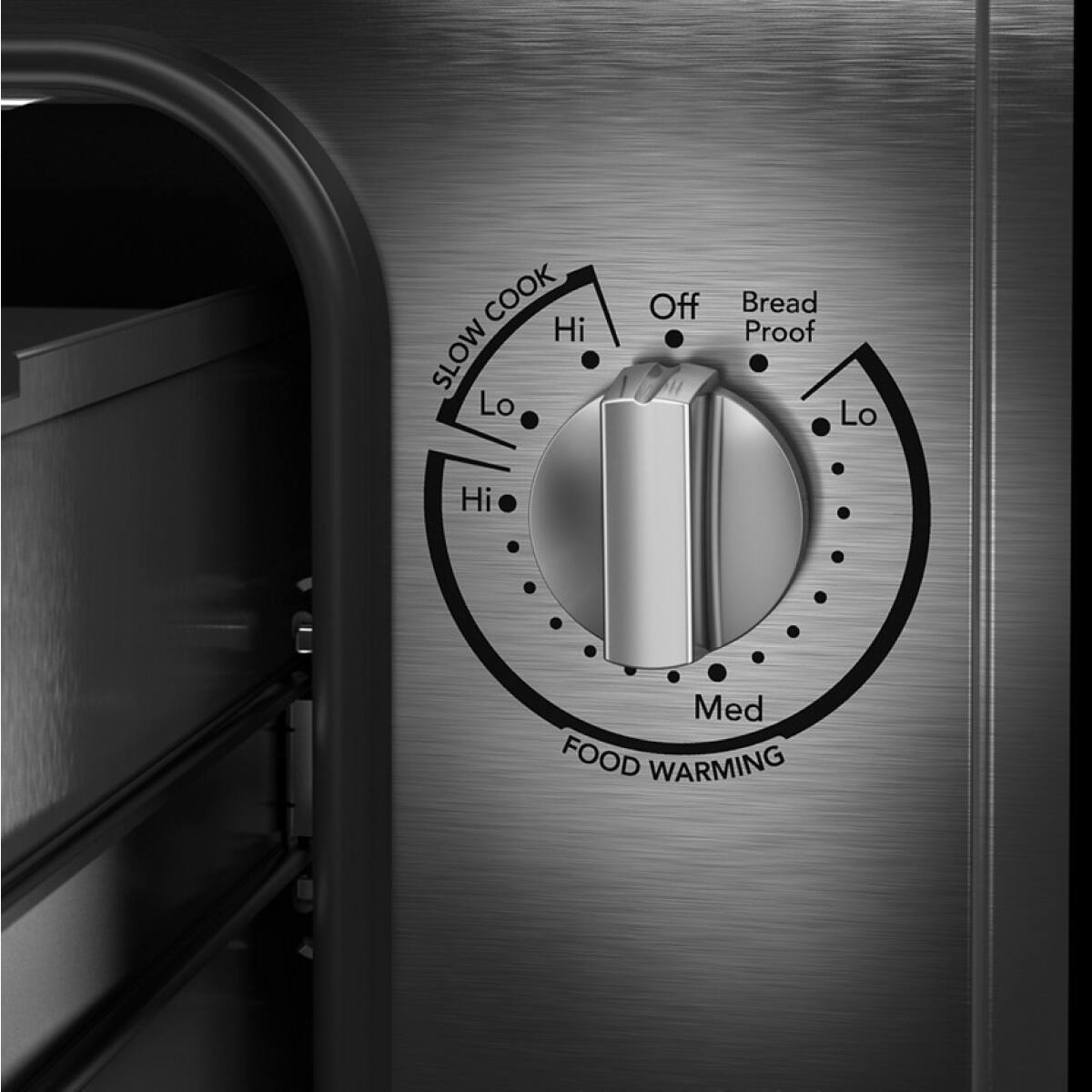 COOK  
Hi  
SLOW  
Lo  
Off  
Bread Proof  
Lo  
Hi  
Med  
FOOD WARMING