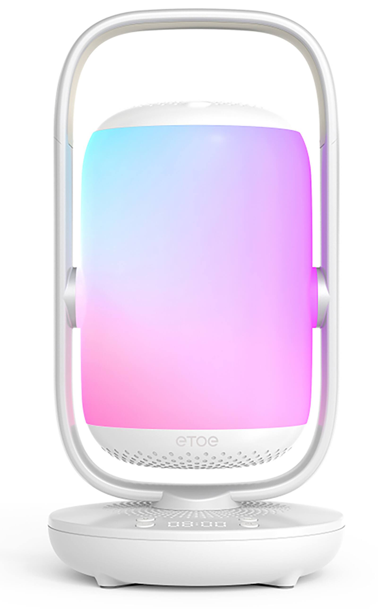 Angle. ETOE - Starfish 2 Smart Projector with Google TV, 1080P FHD, 4K Decoding, Sleep System & 300° Portable Home Theater Projector - White.