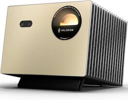 Valerion - Refurbished Excellent - VisionMaster Pro Triple Laser Projector,3000 ISO Lumens,15000:1 Contrast, 0.9-1.5x Optical Zoom, 2X Multitasking Power - Black
