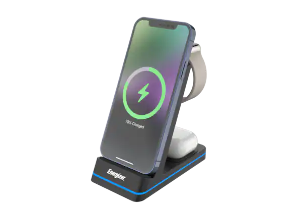 The text on the image reads "78% Charged Energizer."