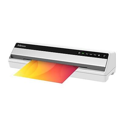 Front. Fellowes - Saturn 125 Thermal & Cold Laminator, 12.5" Width - White.