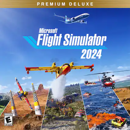 Premium Deluxe Microsoft Flight Simulator 2024. - E (Everyone)