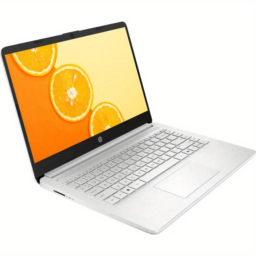 Alt View 4. HP - HP 14" HD Laptop - Intel N150 - 16GB RAM - 128GB UFS - Wi-Fi 6 - Windows 11 Pro - 1 Year Microsoft 365 - Sky Blue - Sky Blue.