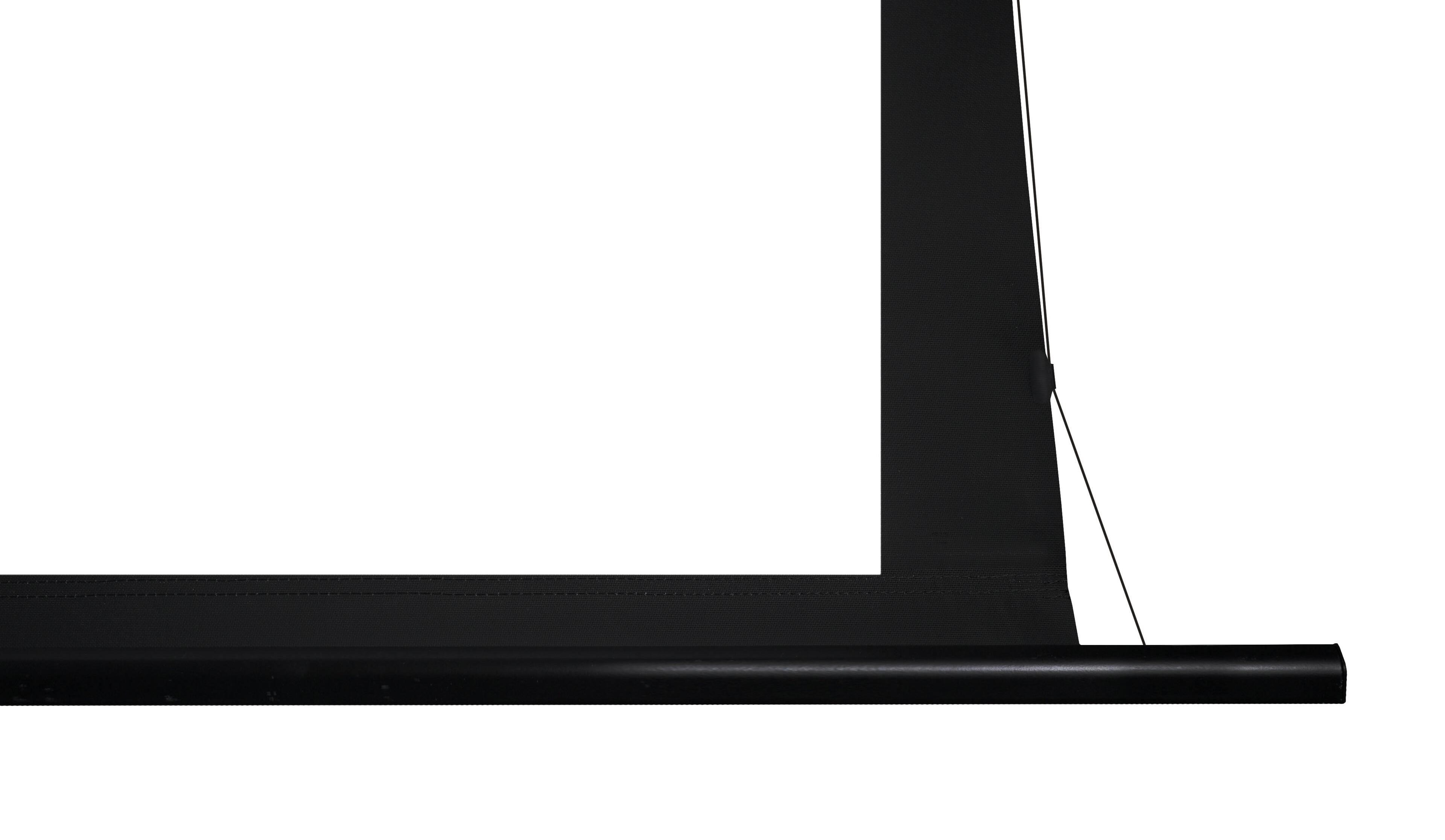 Left. Elite Screens - Elite Screens 110" Saker Tab-Tension AcousticPro UHD Projector Screen - Black.