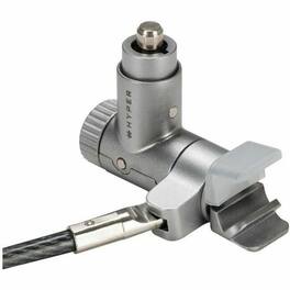 Hyper - Targus HyperShield MacBook Pro Cable Lock - 6.50 ft Cable - Portable - Keyed Lock - Silver - Galvanized Steel - For