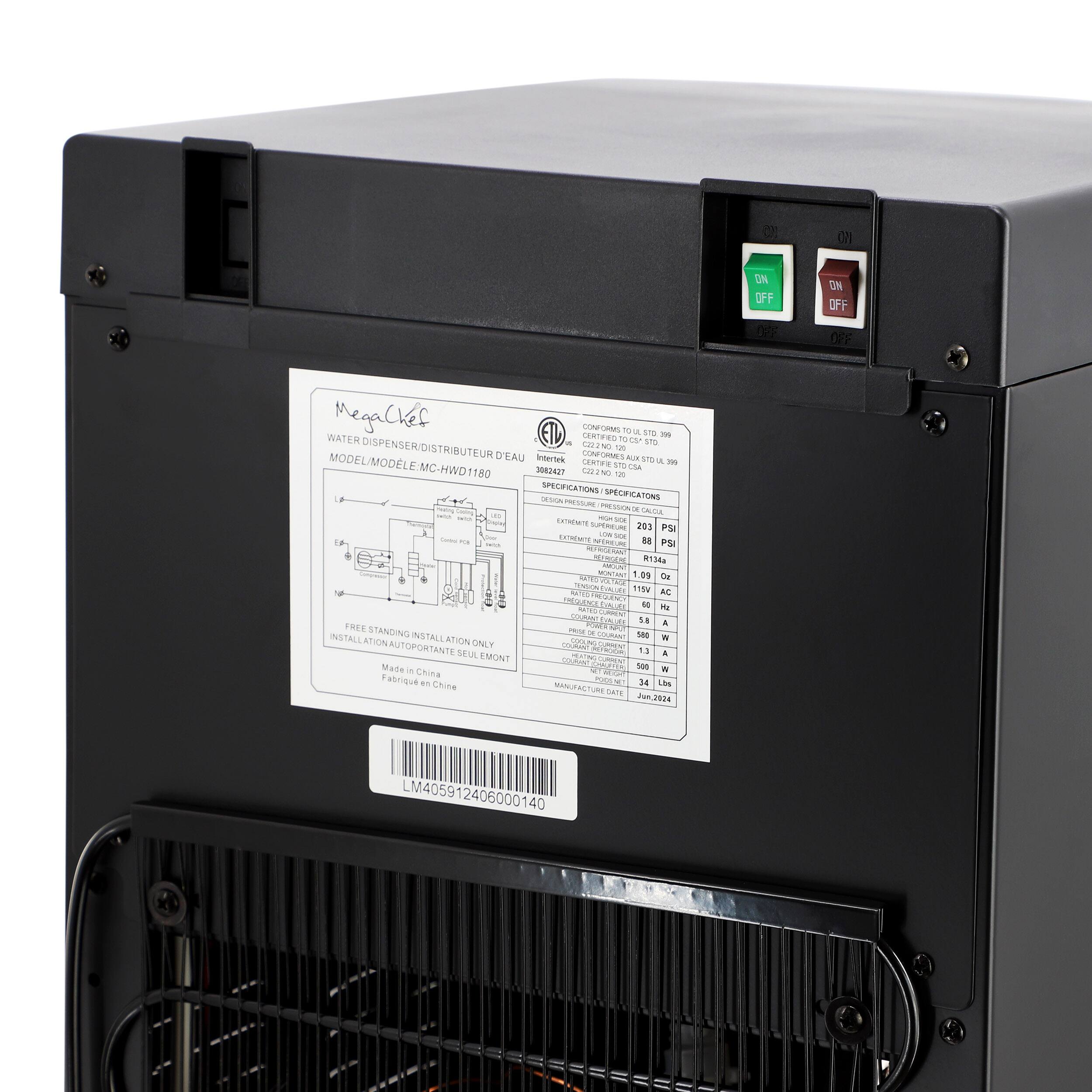 ON OFF OFF OFF
Megackef
CONFIEMS - LS CENTFE - WATER - DISPENSER/DISTRIBUTEUR NO D'EAU
Intertes
CONFORME Ac 1
MODEL/MODELE CERTIFE - EMC-HWD1 S
The 302427 3 NO 2
SPECIFICATIONS - SPECIFICATIONS SPECIFICATIONS SPECIFICATIONS AS PRESSUE
LAa - -. OE SUPERAL 293 FN - sex P - -- EXTREWTE SETREUA RX PSI
HEENGEM R1344 W MISTAN 1.09 S N bn 195 - BC nata - de LTE RS 7 CNO SoumIN CALUR 18 . FHTE STANDING PNE a SCURANT SA TALL INSTALLATION ATION
AUTOPORTANTE ONLY
13 A SEUL EMONLT
soutind Son Made - Chica DY adds W T  - B - de L8A China
MANAGE FUR CAPE Jun_2034
LM405912406000140