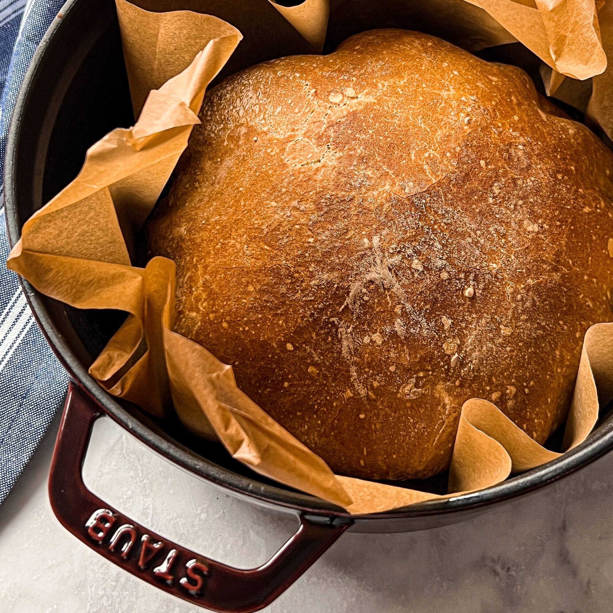 Alt View 4. Staub - Staub Cast Iron 7-qt Round Cocotte - Grenadine - Grenadine.