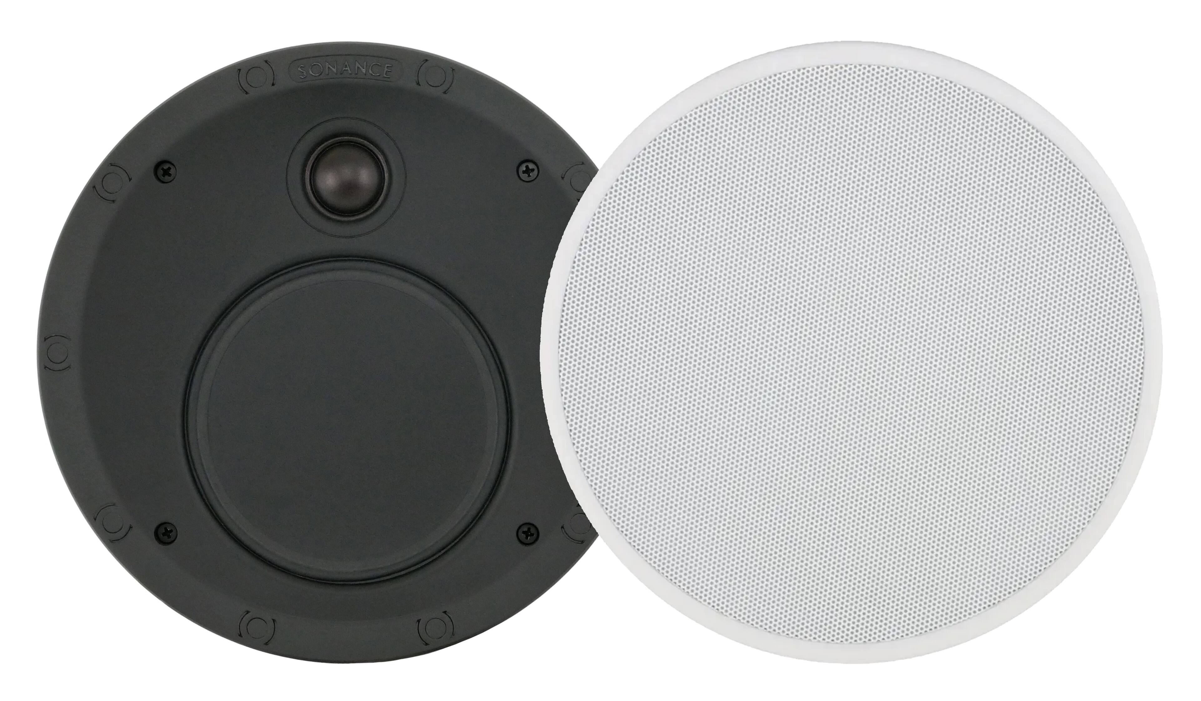 Sonance - VP52R UTL - Visual Performance 5-1/4" Ultra Thin-Line 2-Way In Ceiling Speakers (Pair) - White